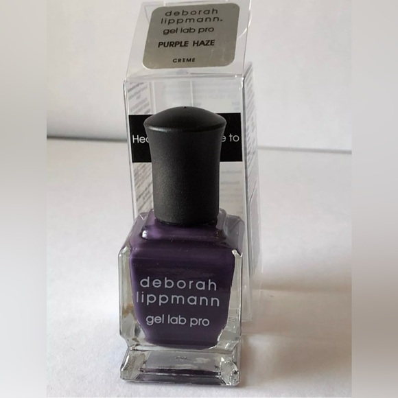 Deborah Lippmann Nail Polish Gel Lab Pro “Purple Haze”Full Size  Purple NEW. - Picture 3 of 5
